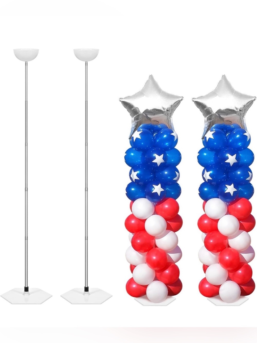 Balloon Arch Kit Balloon Column Kit 2 ct | 1-6+ ft tall & accessories NEW in box